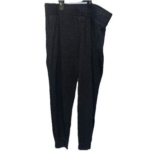 Mens Large Polo Ralph Lauren Lightweight Knit Jogger Pajama Lounge Pants Gray